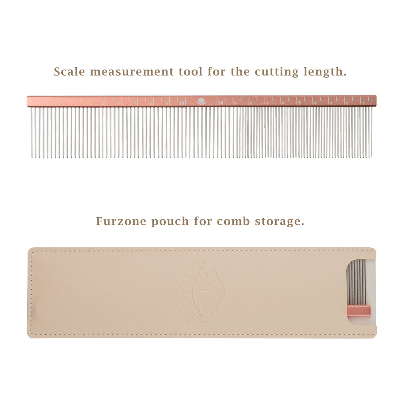 Aluminum Grooming Comb-Meler