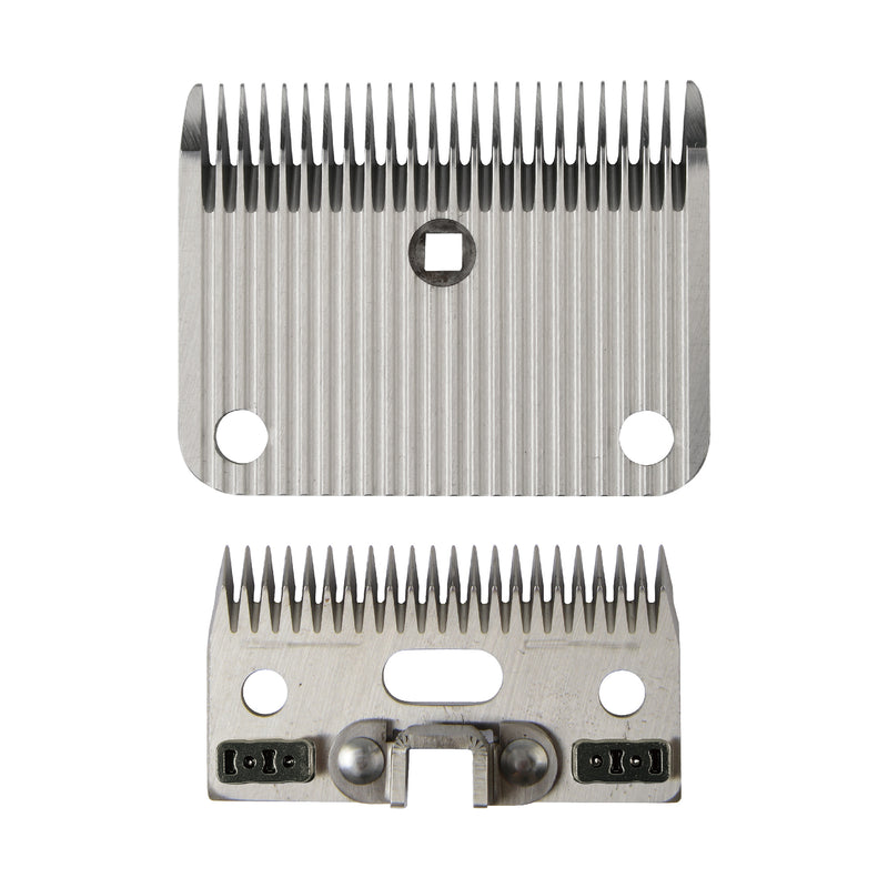 #4.5mm Coarse - A2 Livestock Clipper Blades - 2 Blades in 1 Set (24&22 Teeth)