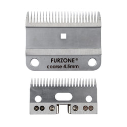 #4.5mm Coarse - A2 Livestock Clipper Blades - 2 Blades in 1 Set (24&22 Teeth)