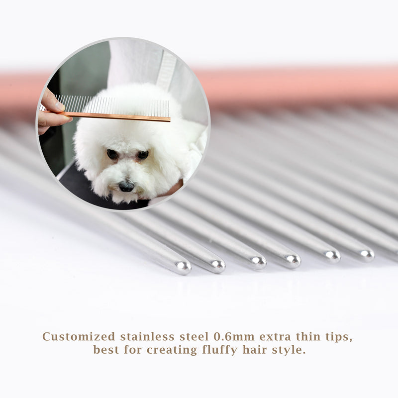 Aluminium Grooming Comb-Mikra