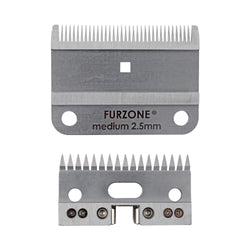 #2.5mm Medium - A2 Livestock Clipper Blades - 2 Blades in 1 Set (35&17 Teeth)
